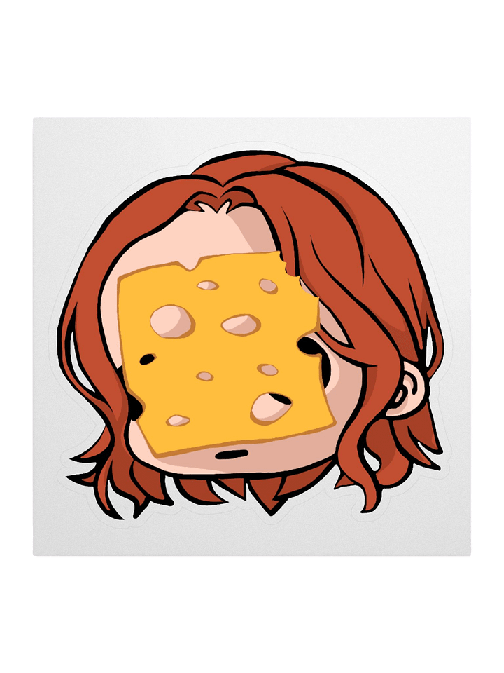 CHEESE emoji sticker product image (1)