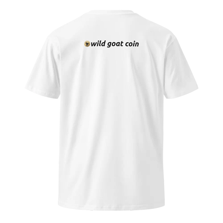 Goat T-Shirt [White] product image (2)