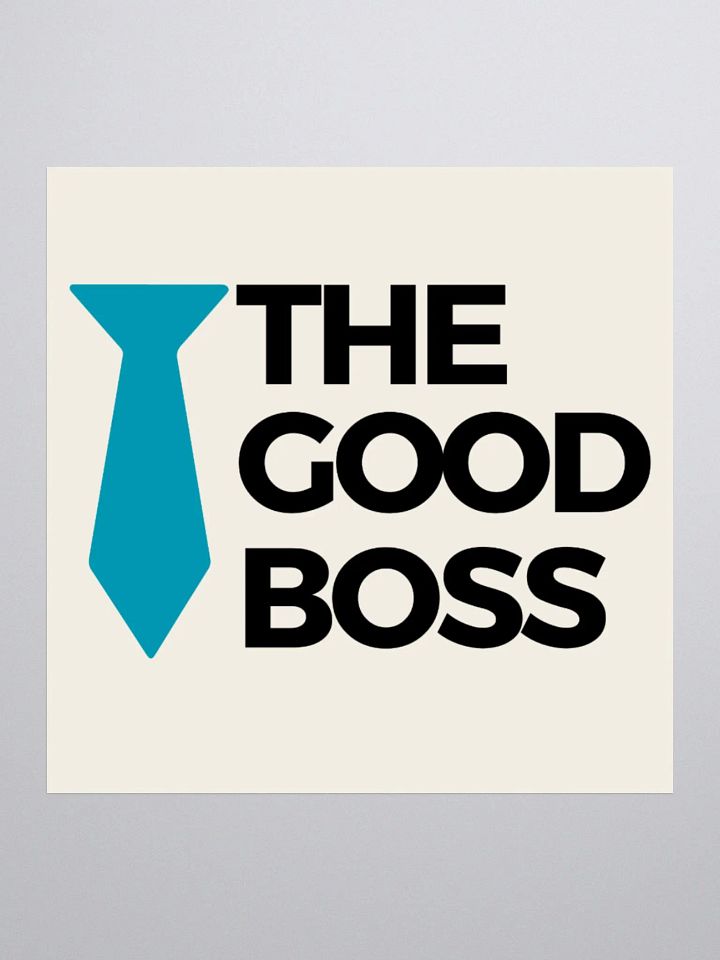 "The Good Boss" Kiss-Cut Stickers product image (2)