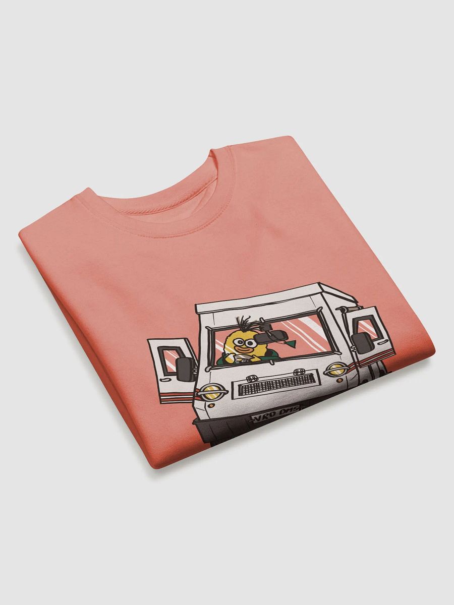 Wheelie Yellow driving sweatshirt! product image (3)
