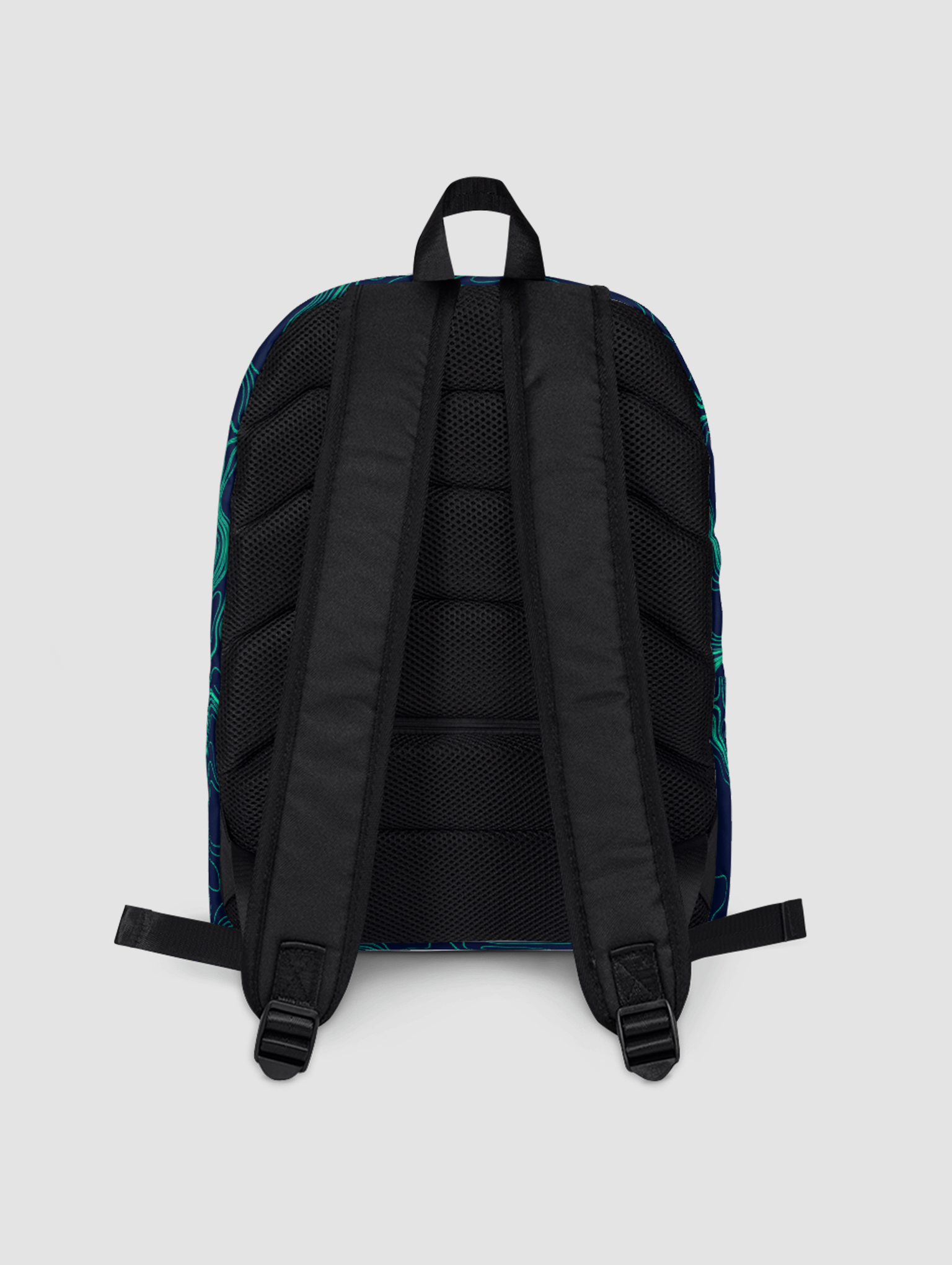 6ix Squad Backpack - Navy & Mint Topography product image (4)