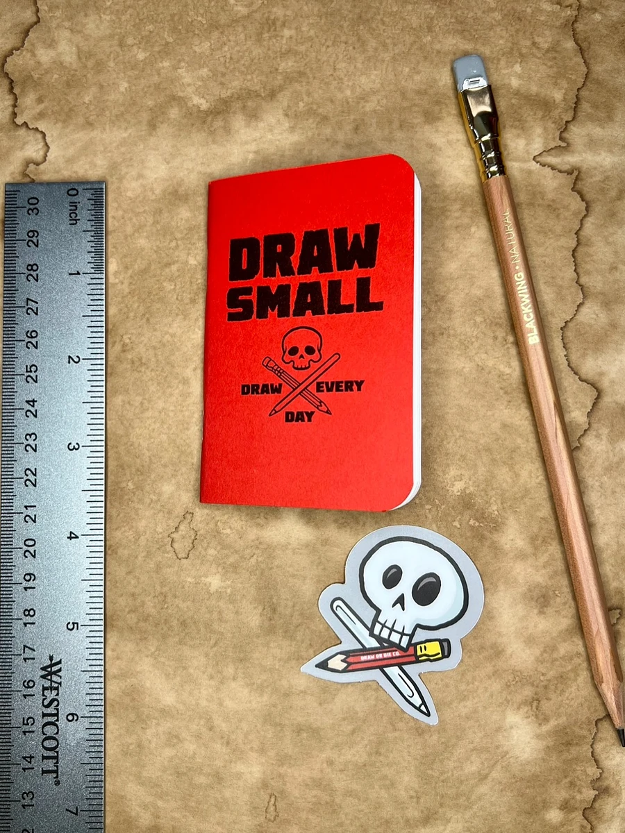 DRAW SMALL EDC Mini Sketchbook product image (2)