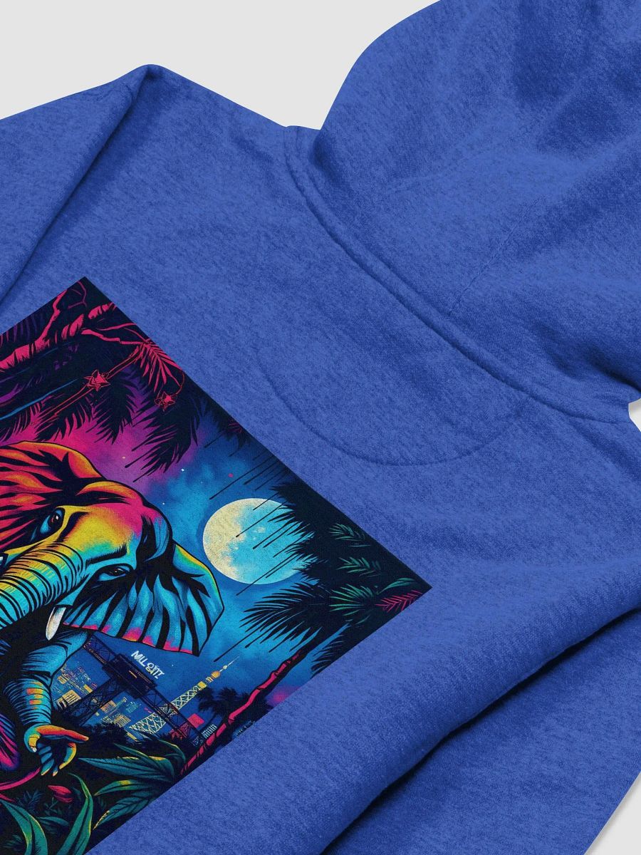 Urban Jungle Meditative Elephant Hoodie product image (4)