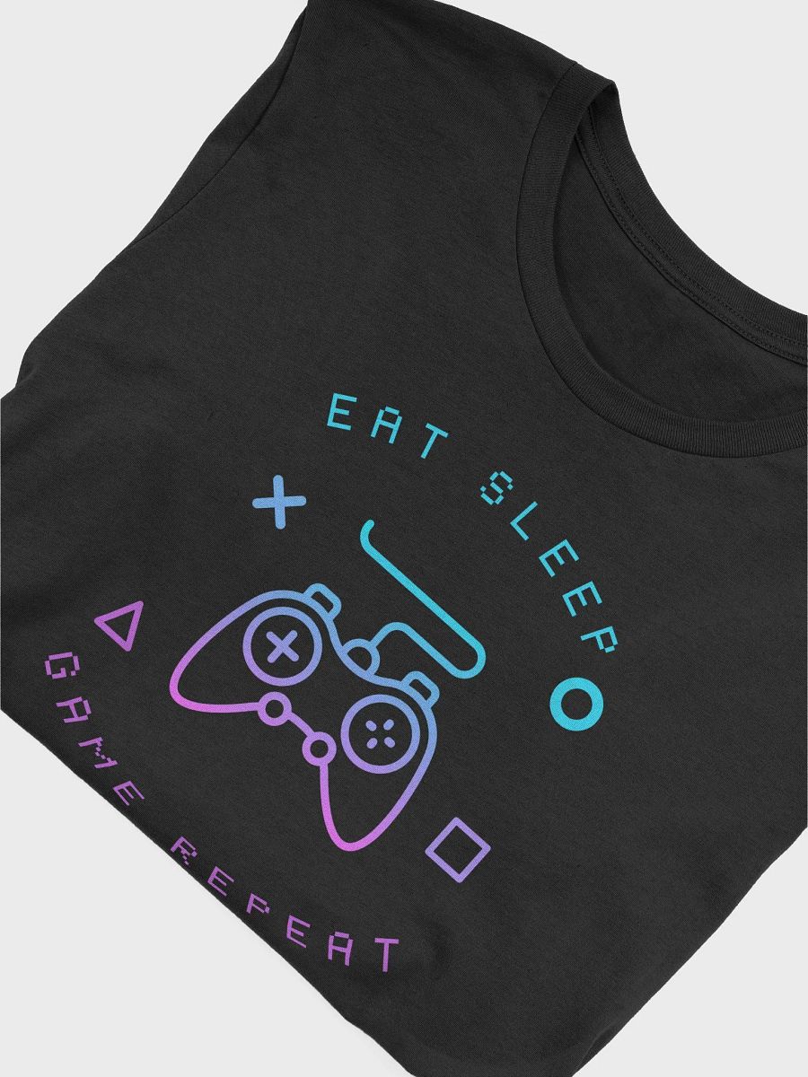"Eat Sleep Game Repeat" Tee - Unisex product image (3)