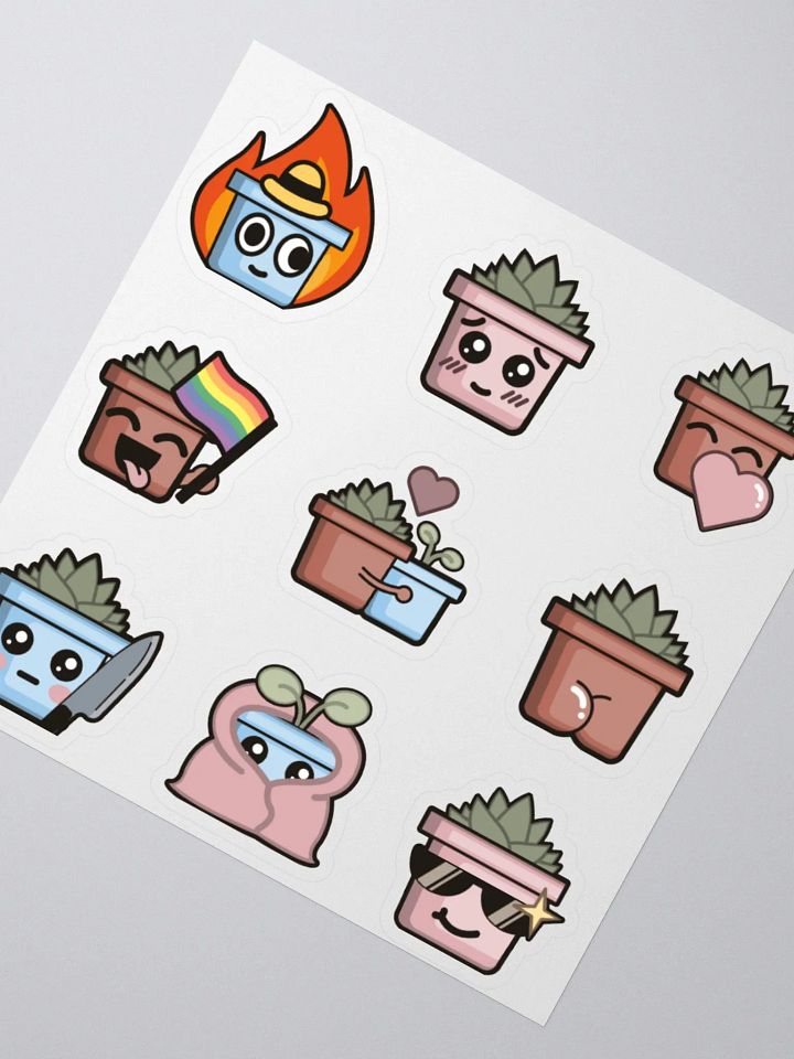 Stickers: Plantie family product image (2)