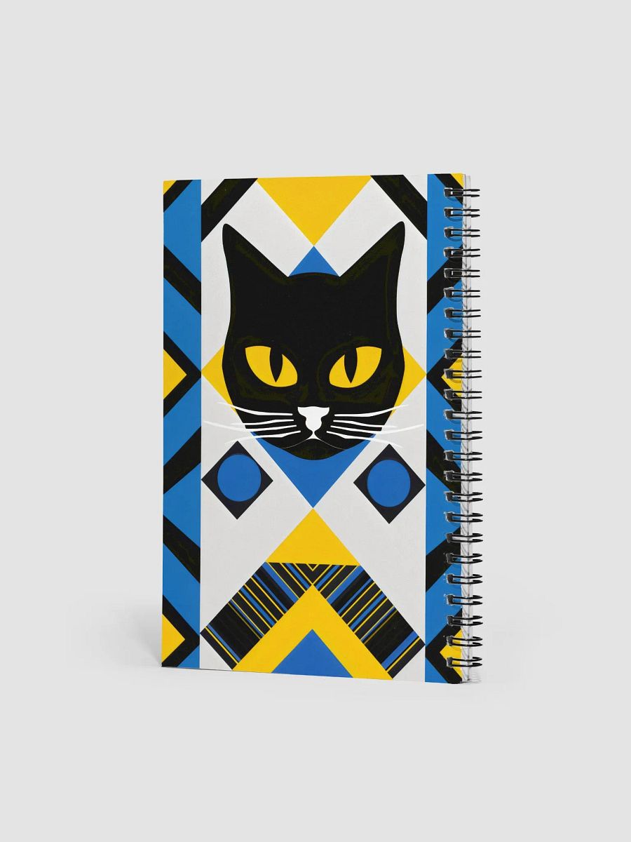 Geometric Cat Dreams Spiral Notebook product image (2)