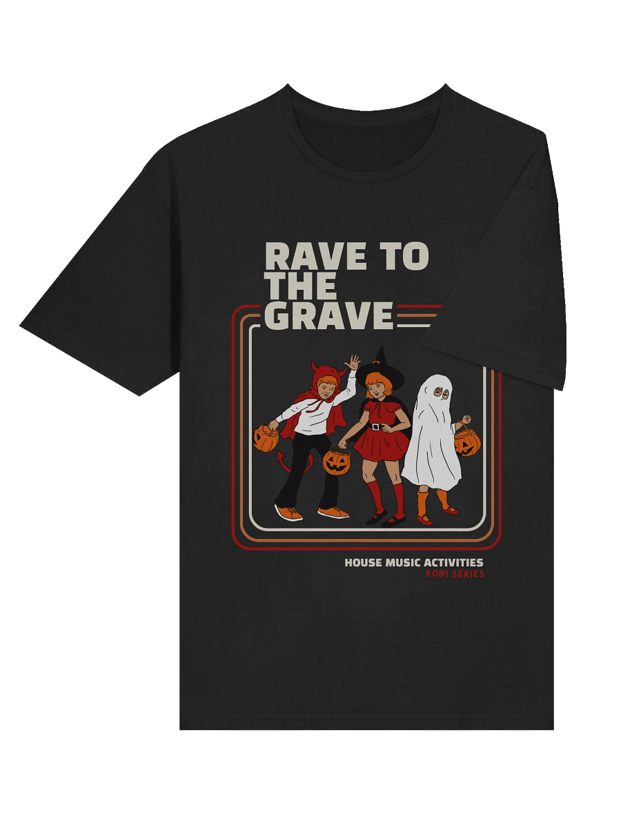 Rave to the Grave Halloween Unisex T-Shirt product image (6)