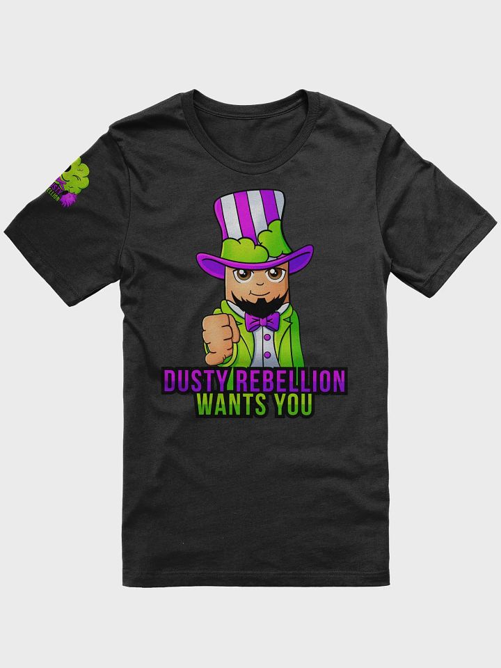 Dusty Rebellion Wants You Logo T-Shirt! product image (5)