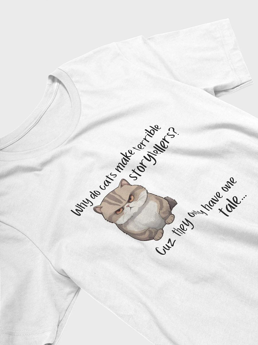 Storyteller Cat Tee - White product image (3)
