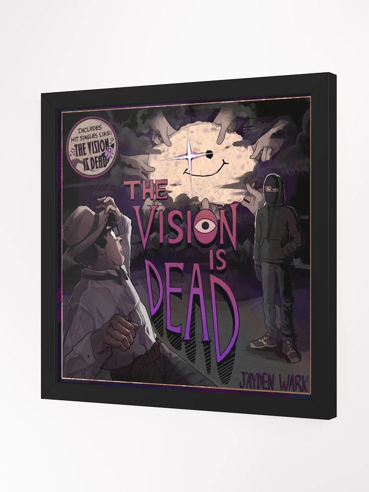 The Vision Is Dead Album Framed Poster product image (2)