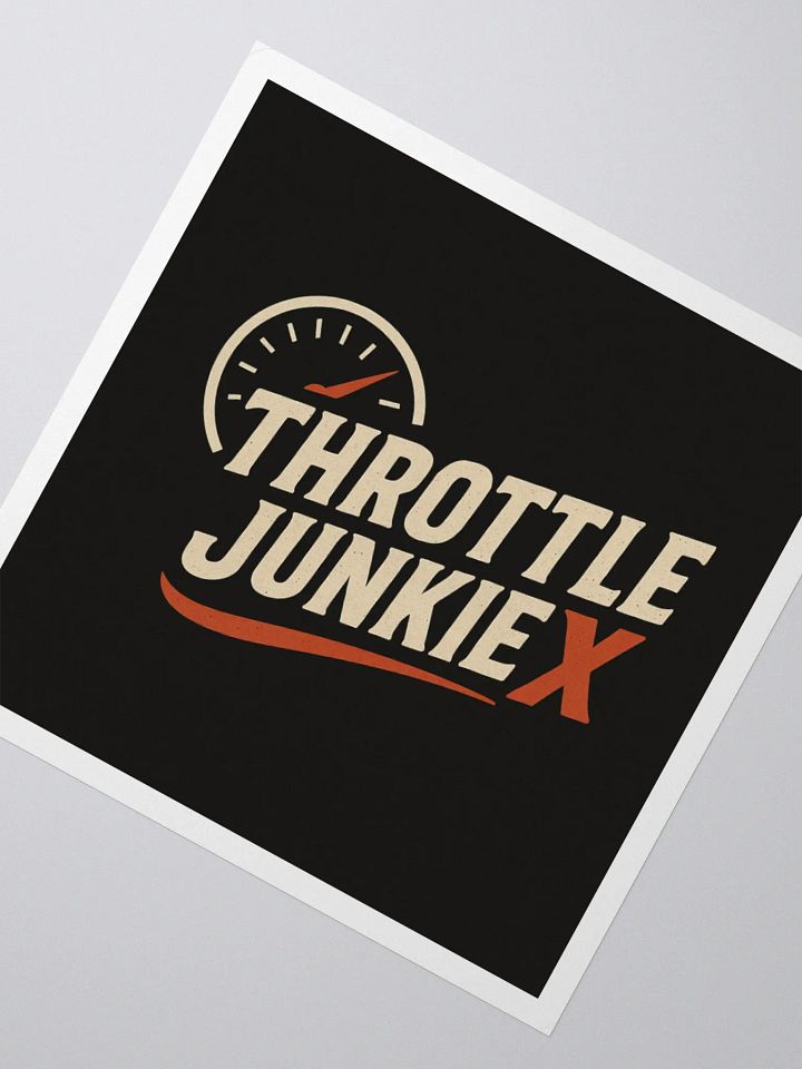 Speed Junkie Kiss Cut Stickers product image (7)