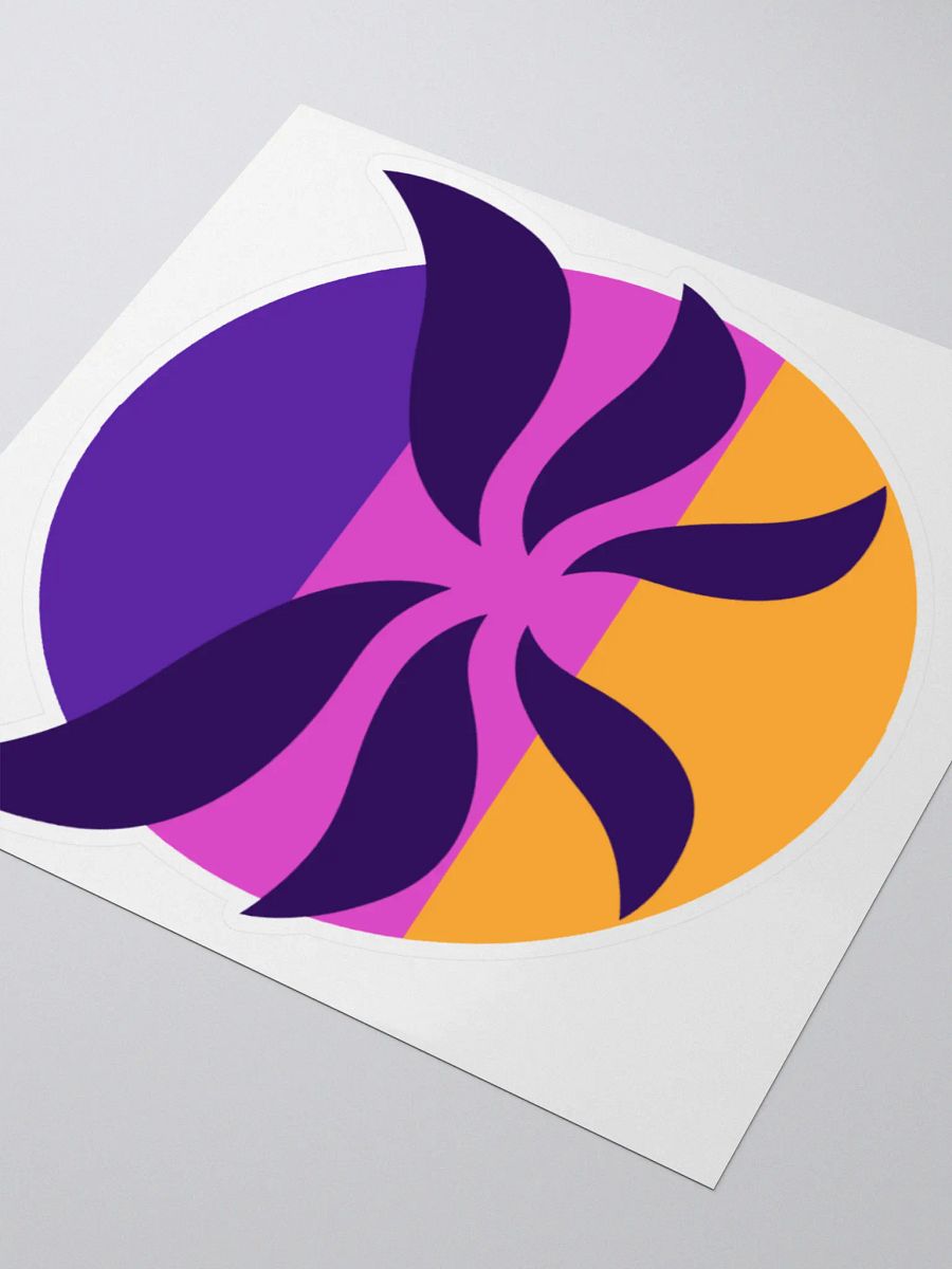 Circle Flag Wings Sticker product image (5)