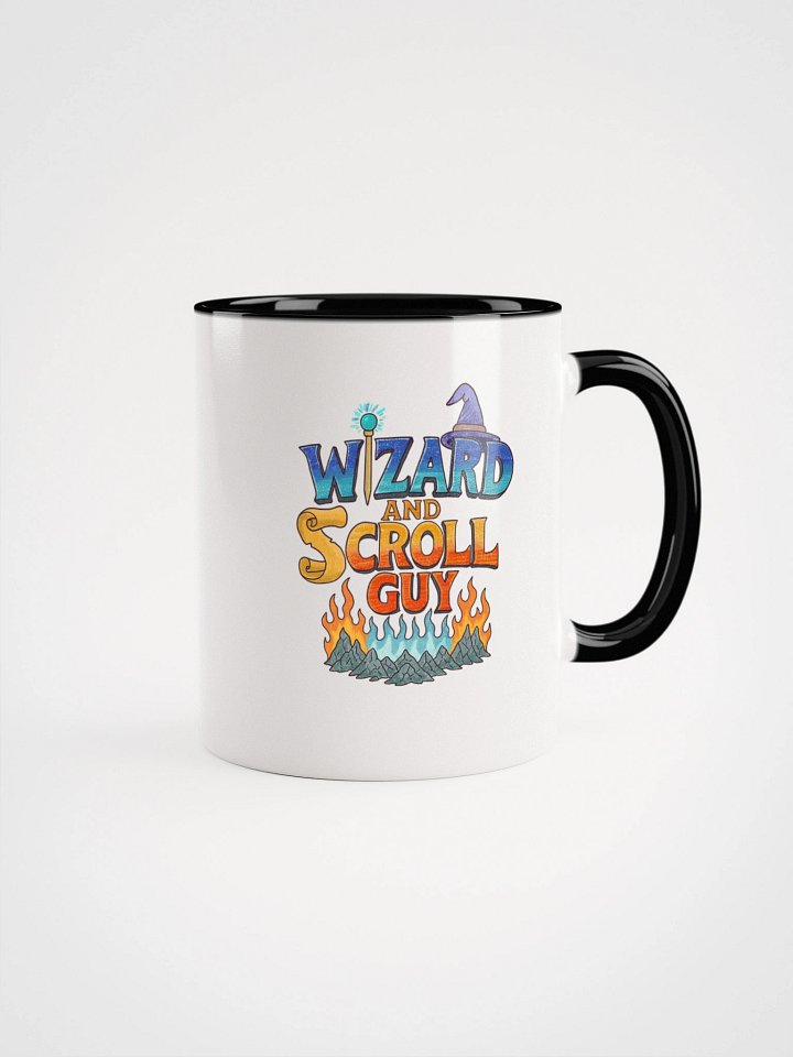 Wizard and Scroll Guy - Logo Coffee Mug product image (1)