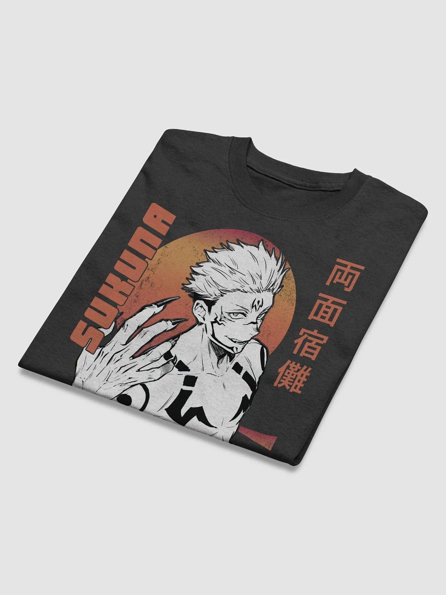 Jujutsu Kaisen Ryomen Sukuna Menacing Pose T-Shirt – Gildan Heavyweight product image (4)