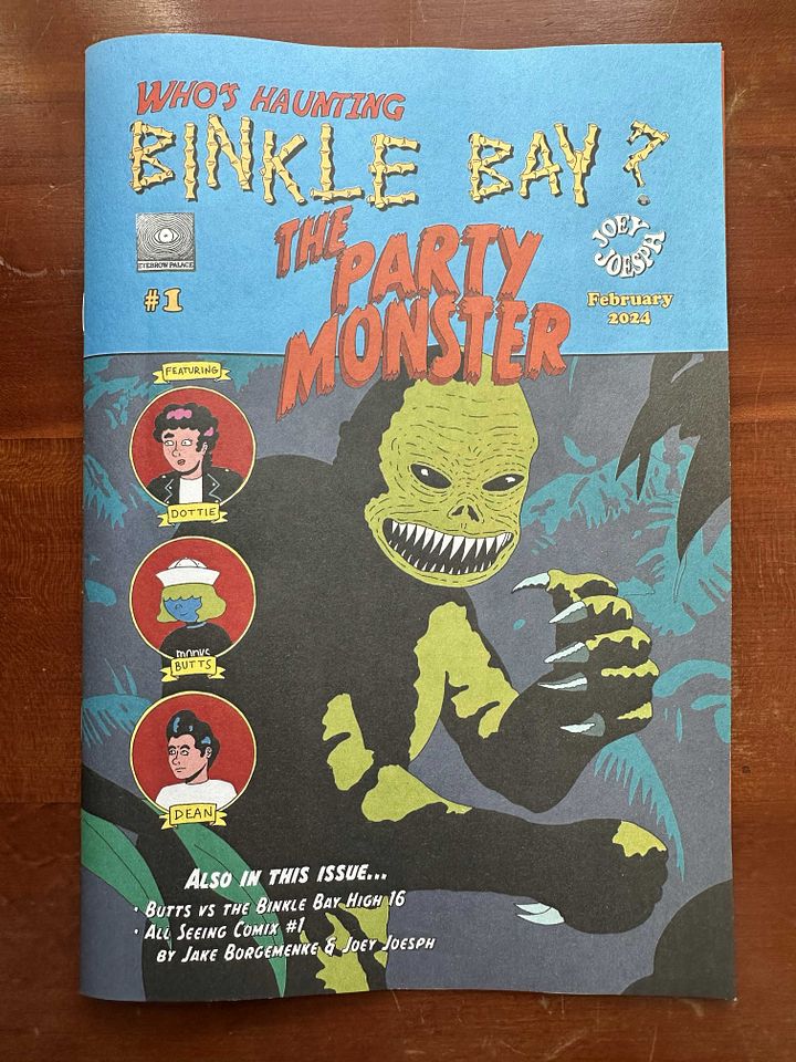 Who's Haunting Binkle Bay? Issue no. 1 The Party Monster product image (1)