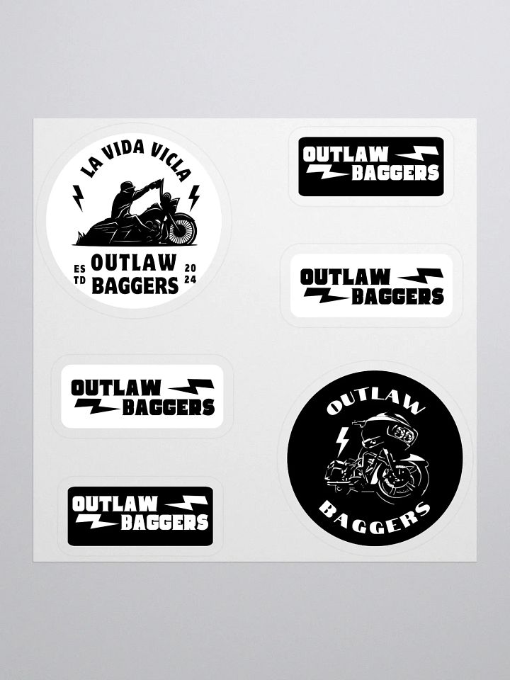 Outlaw Baggers Sticker Pack #3 product image (1)