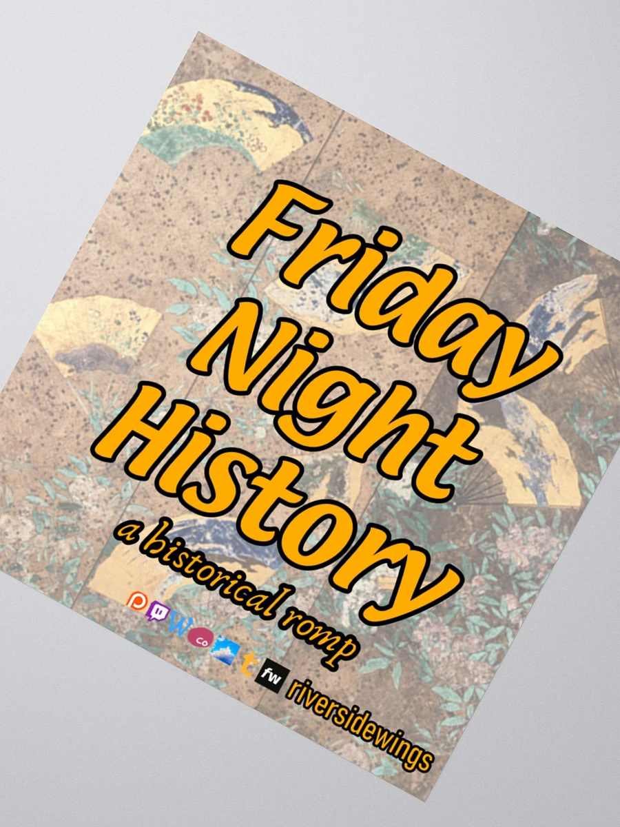 Friday Night History (sticker) product image (2)
