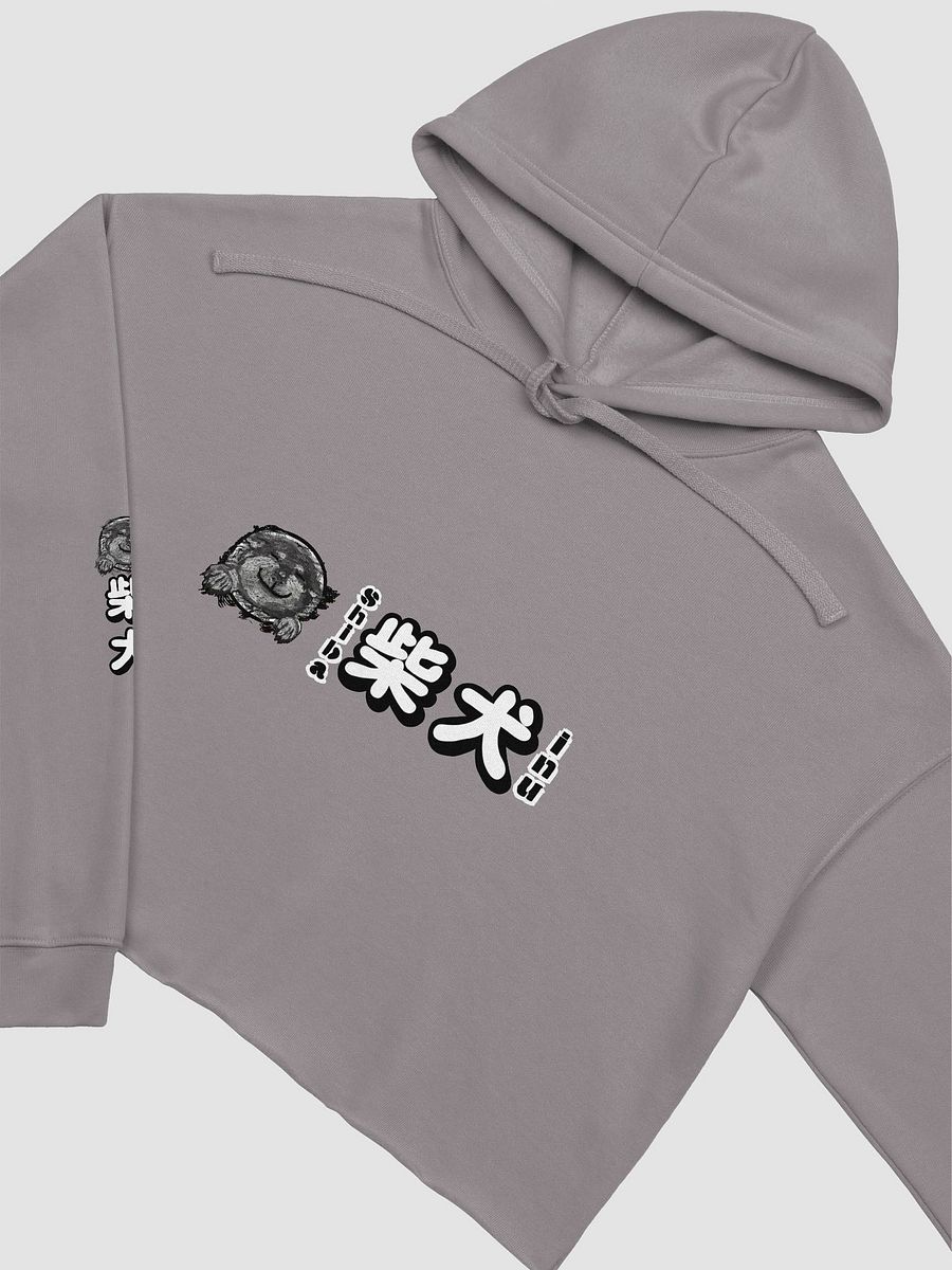 "HI" SHIBA INU Crop Hoodie product image (21)