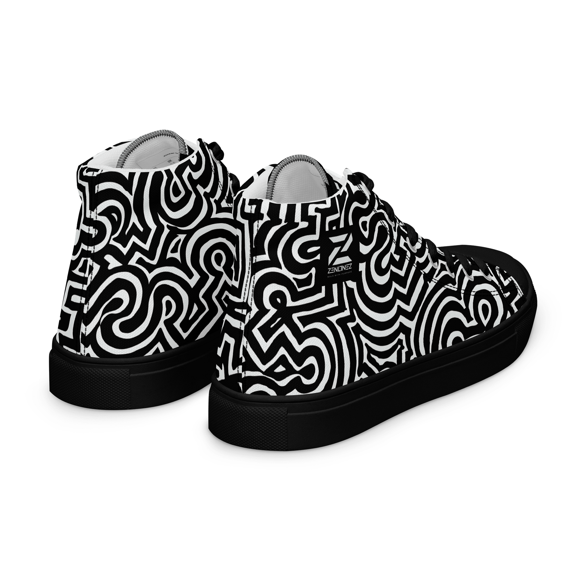 Optical Allusion Women's High Tops product image (10)