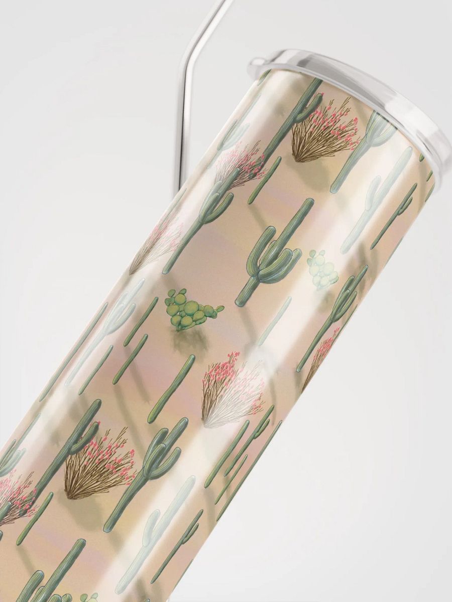 Saguaros of the Sonoran Desert Stainless Steel Tumbler with Straw product image (11)