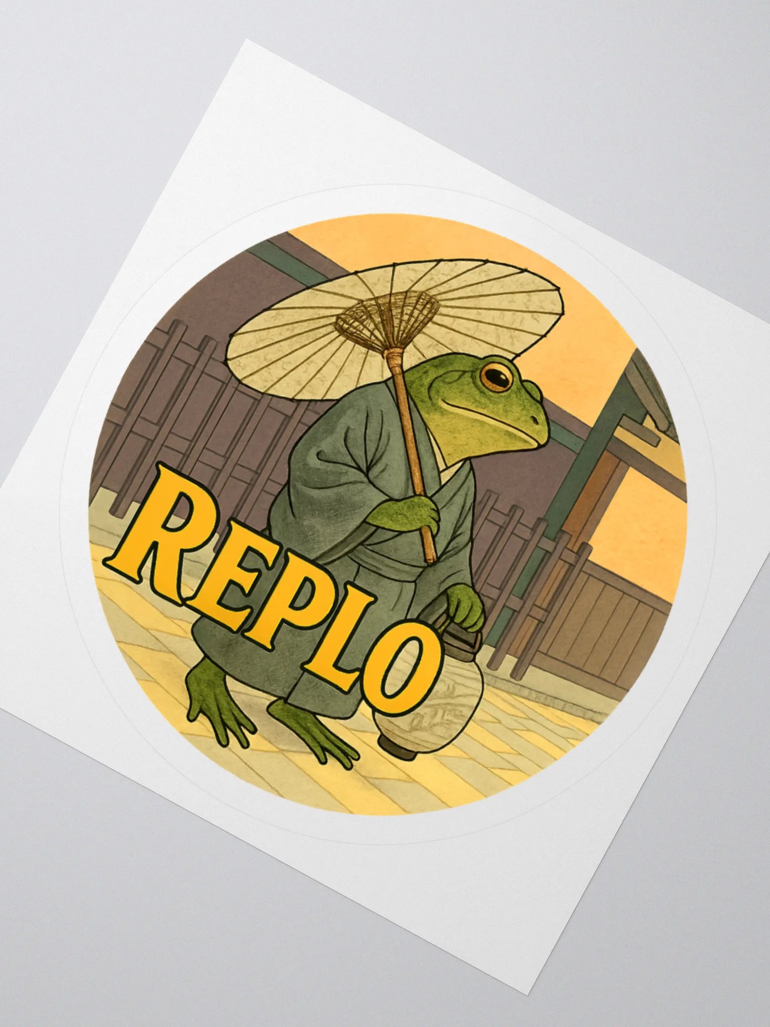 Replo Edo Frog Sticker product image (6)