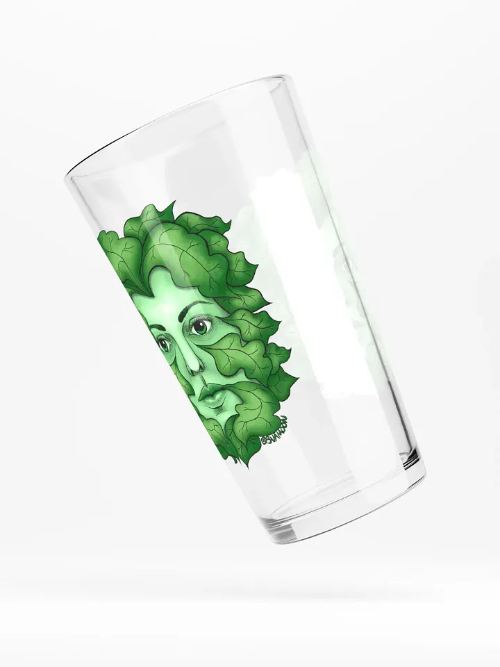 Green Goddess Pint Drinking Glass product image (2)