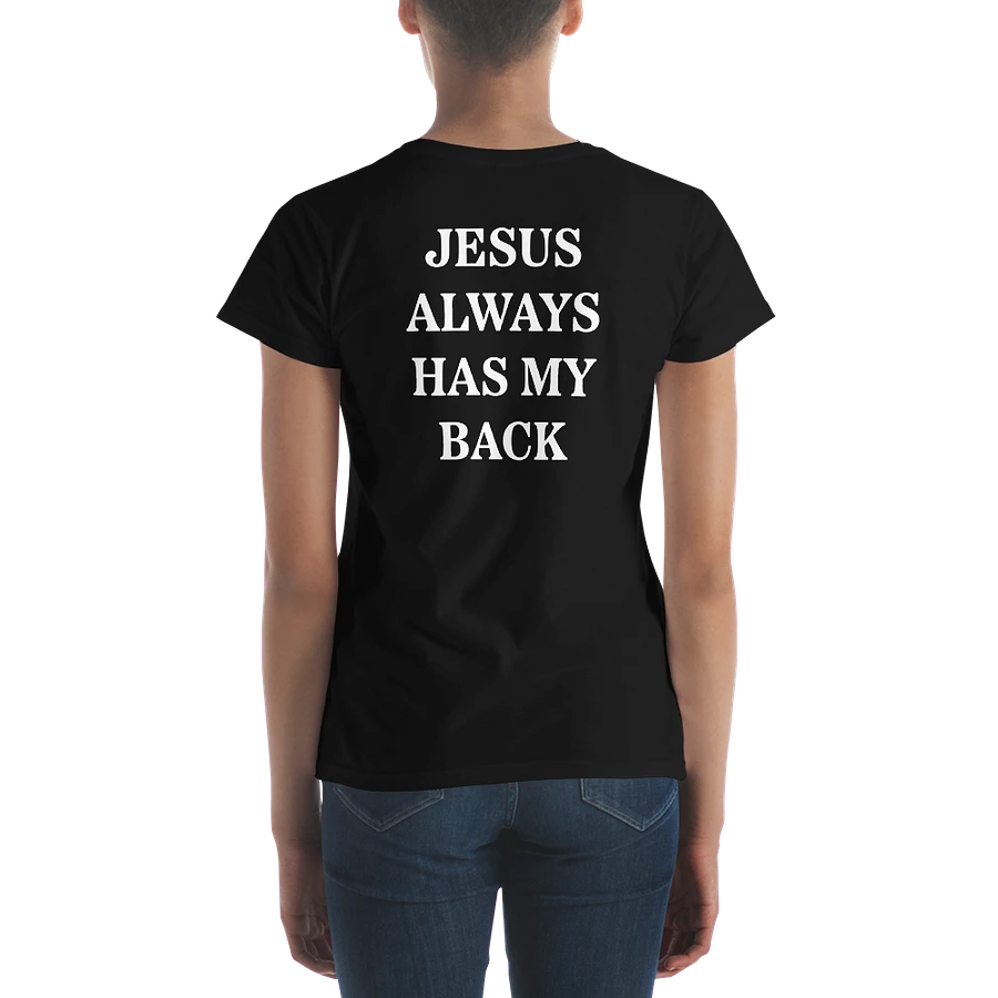 Jesus Always Has My Back - Fitted (Female) product image (4)