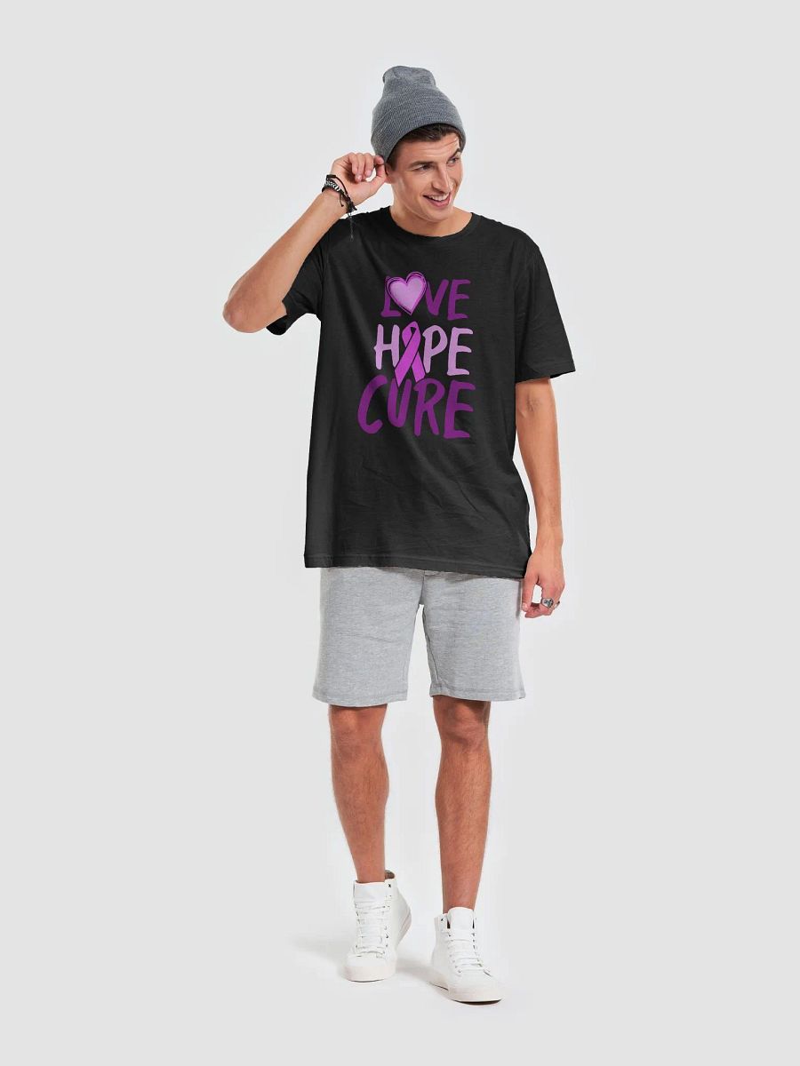 LOVE HOPE CURE POSTAL WORKER BREAST CANCER TSHIRT product image (17)