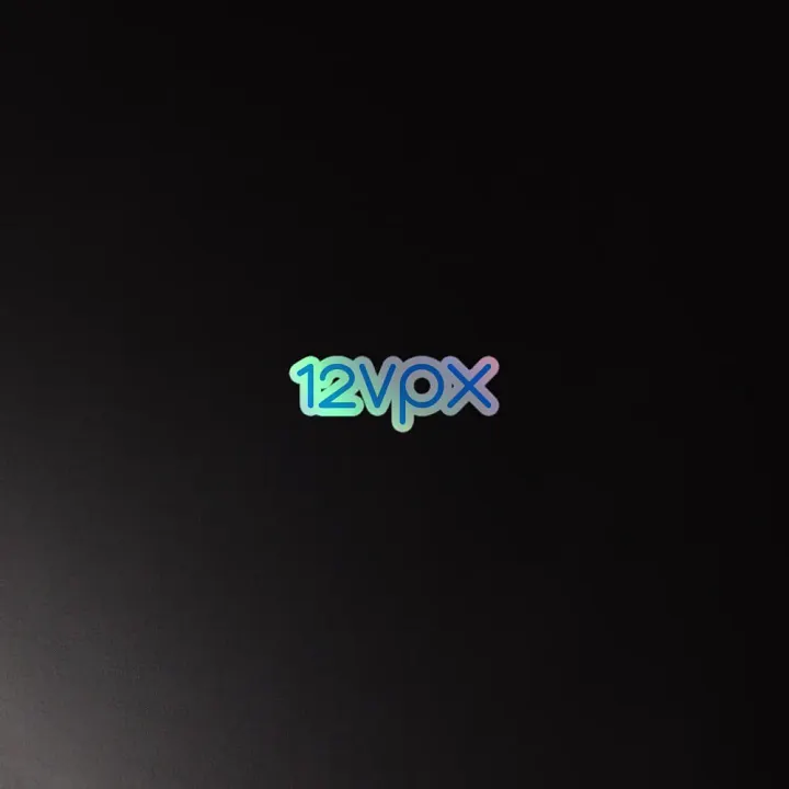 Holographic Sticker - 12VPX product image (4)