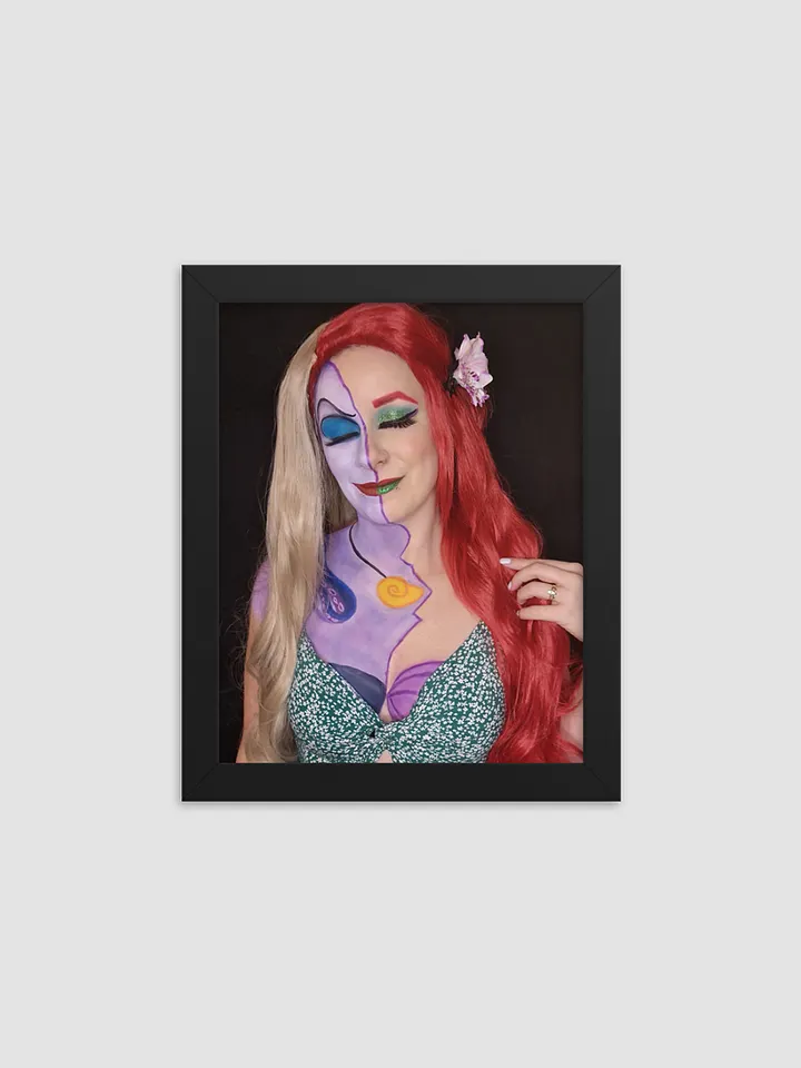 Ariel/Ursula Inspired - The Little Mermaid - Framed High-Quality Matte Poster product image (1)