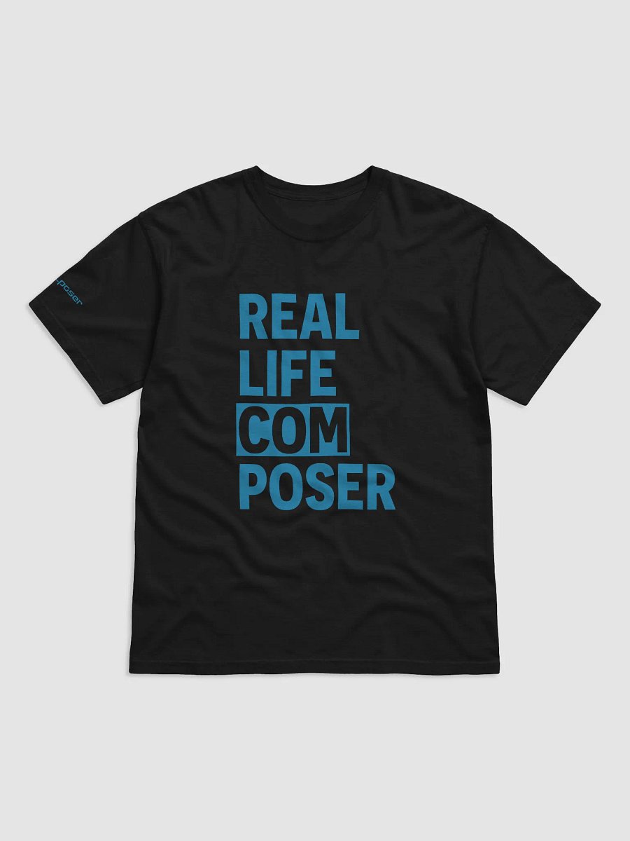 Real Life Shirt (Blue Text) product image (1)