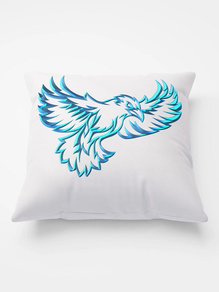 Raven Outline Throw Pillow product image (2)