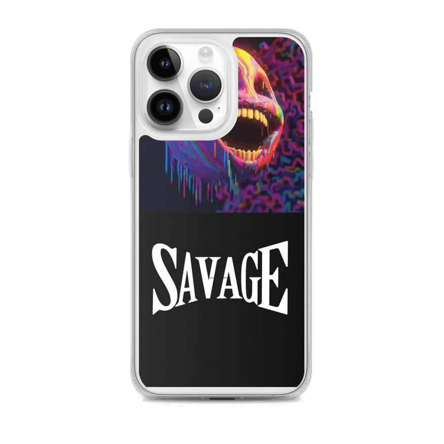 Psychedelic Melting Face iPhone® Case product image (2)