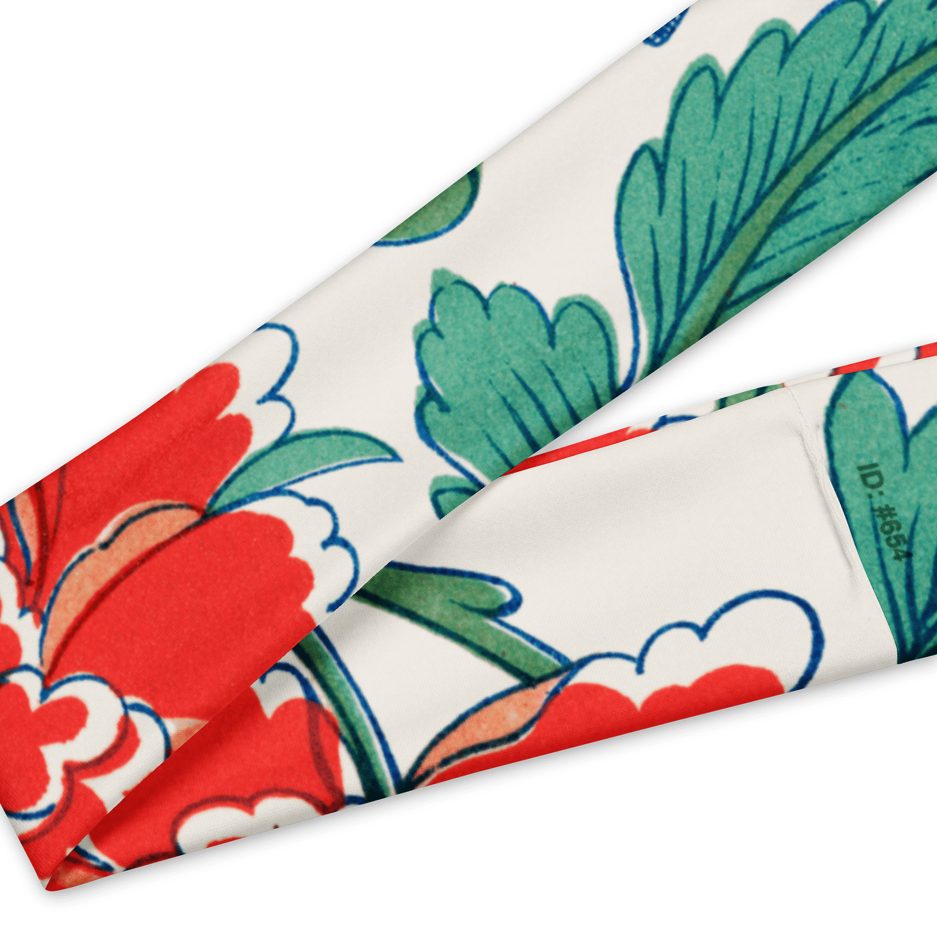 Red Floral Pattern. Headband product image (3)