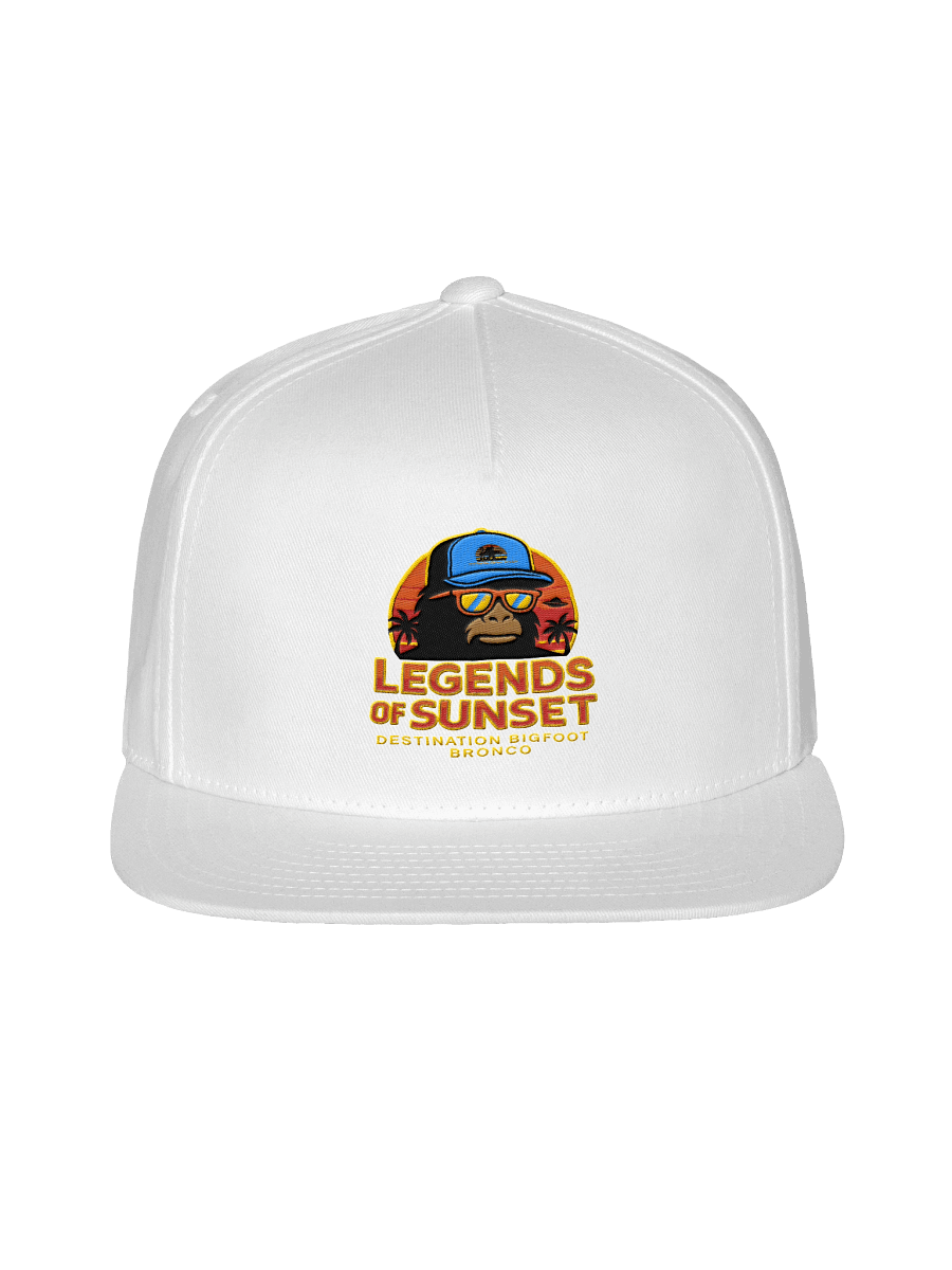 Legends Of Sunset Destination Bigfoot Bronco Bigfoot Logo Snapback 100% Cotton Twill (Multiple Colors Available) product image (4)