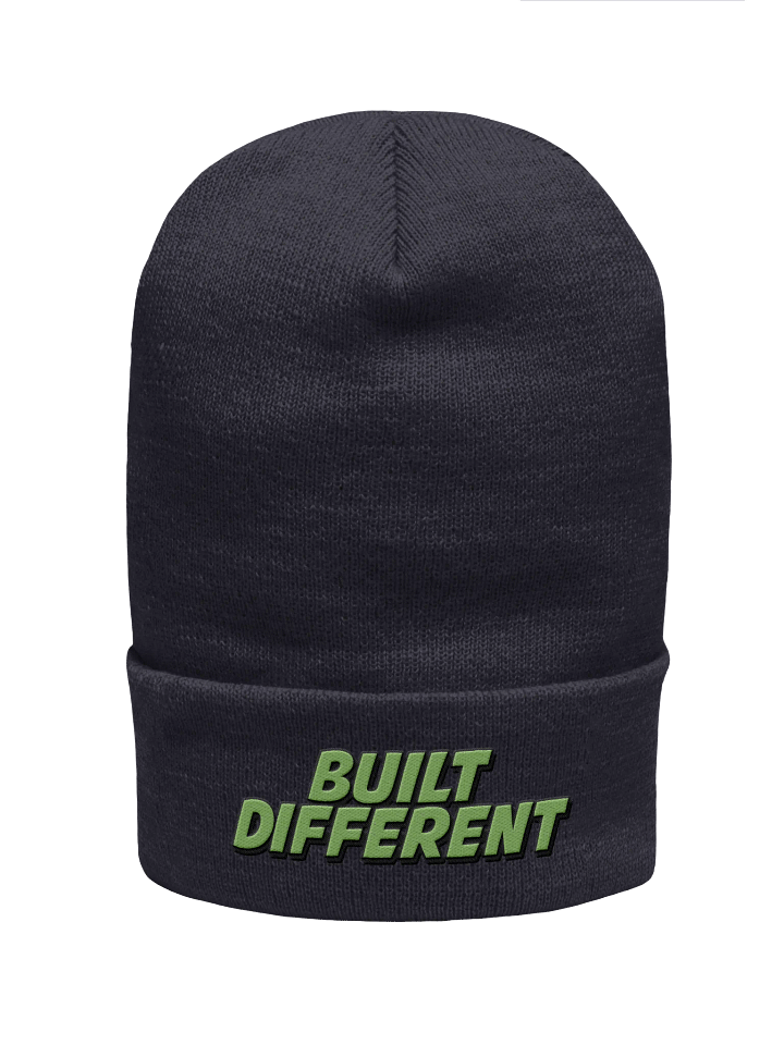 BUILT DIFFERENT BEANIE product image (2)
