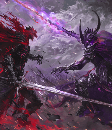 Clash of Shadows Demonic Fury vs. Noble Valor product image (1)