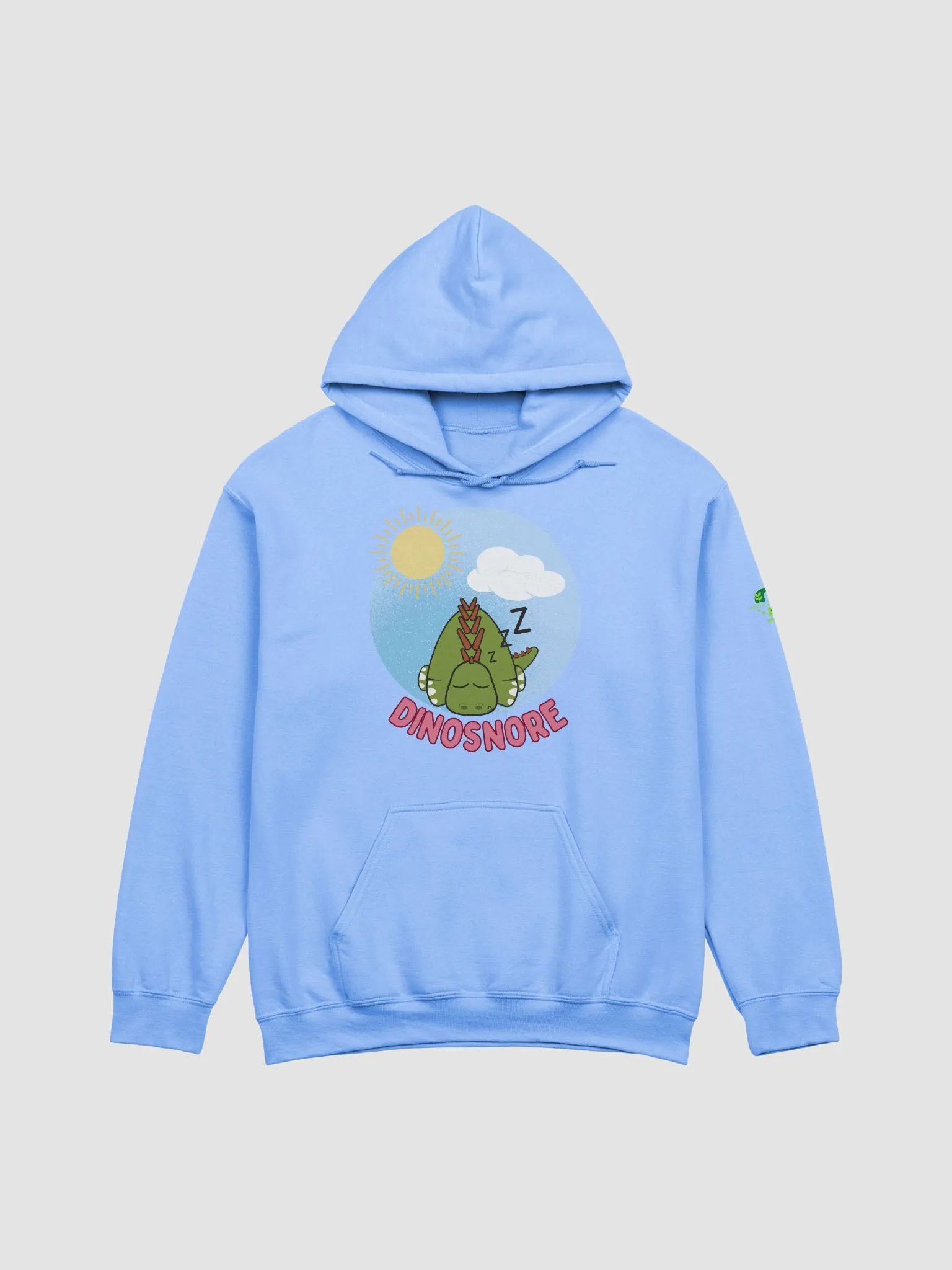 Dino Snore - Sleeping, Snoring Dinosaur Cute Hoodie product image (1)