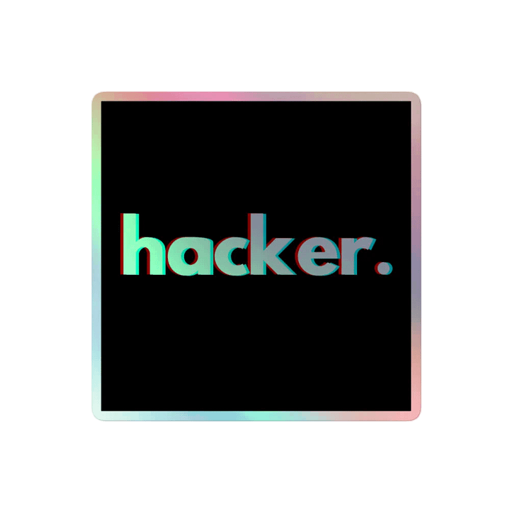 Hackers Sticker product image (2)