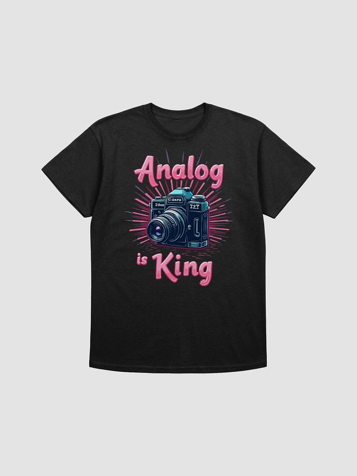 Analog is King Camera T-Shirt product image (1)