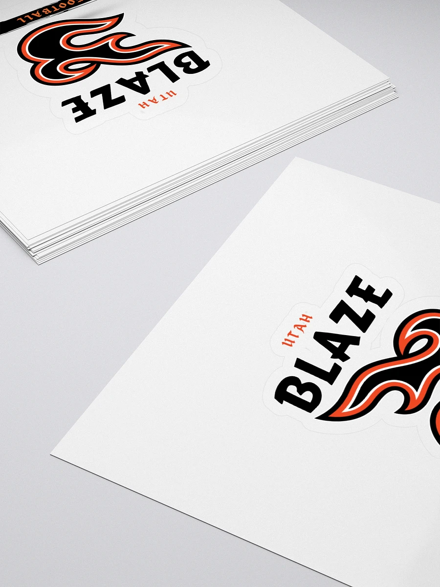 Utah Blaze Stickers product image (4)