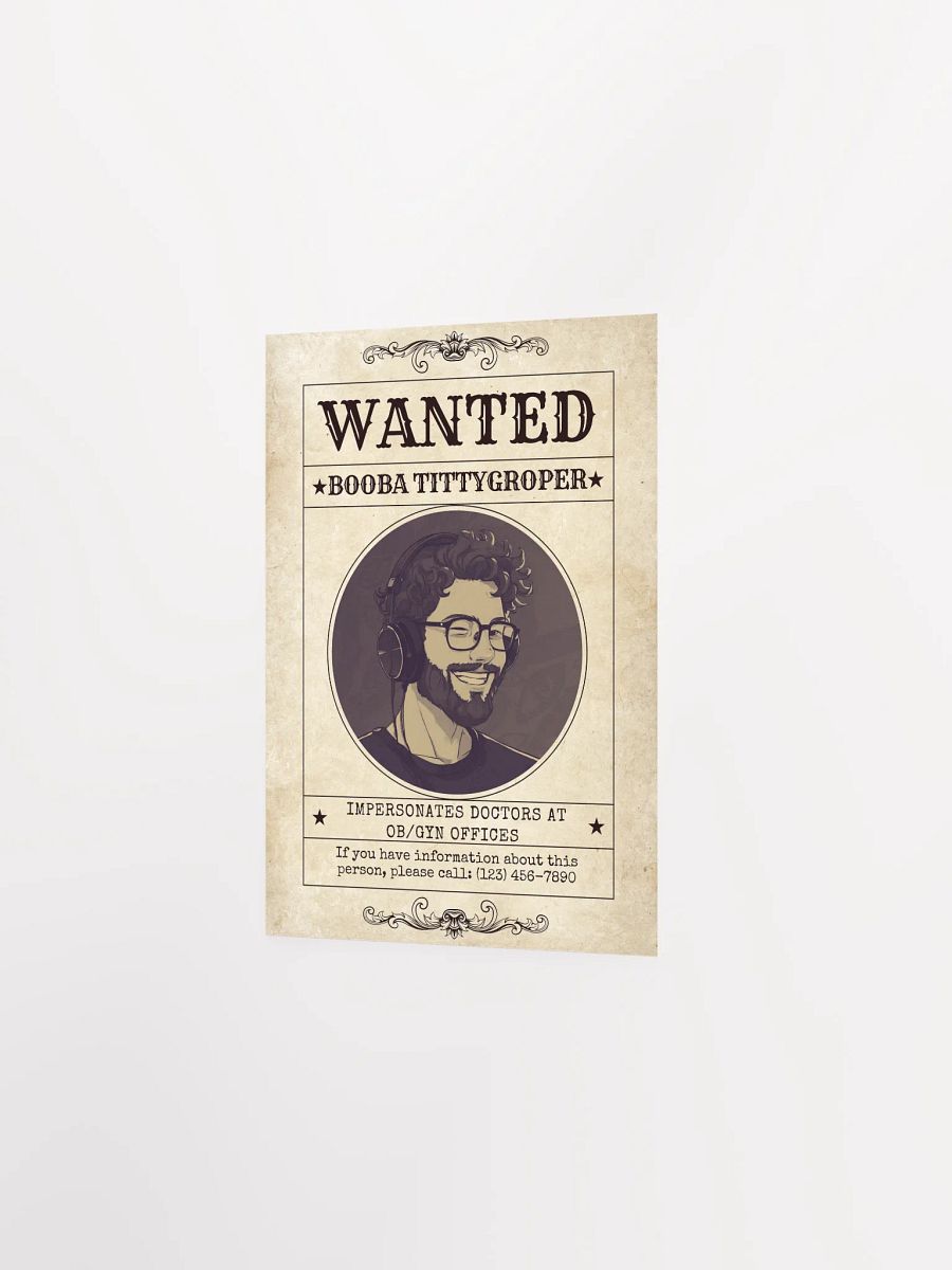 "Booba Tittygroper" Poster product image (6)