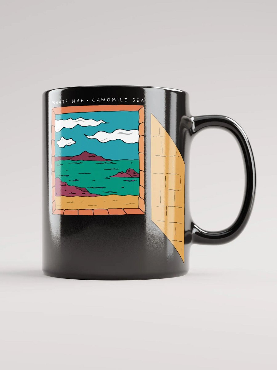Camomile Sea Mug - Black product image (6)