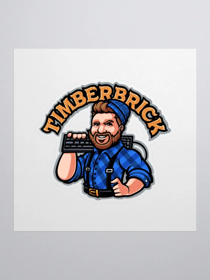 Timberbrick Logo Sticker product image (1)