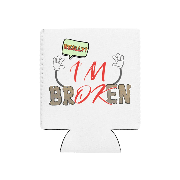 Im Broken Im Ok Illusion Can Cooler product image (1)