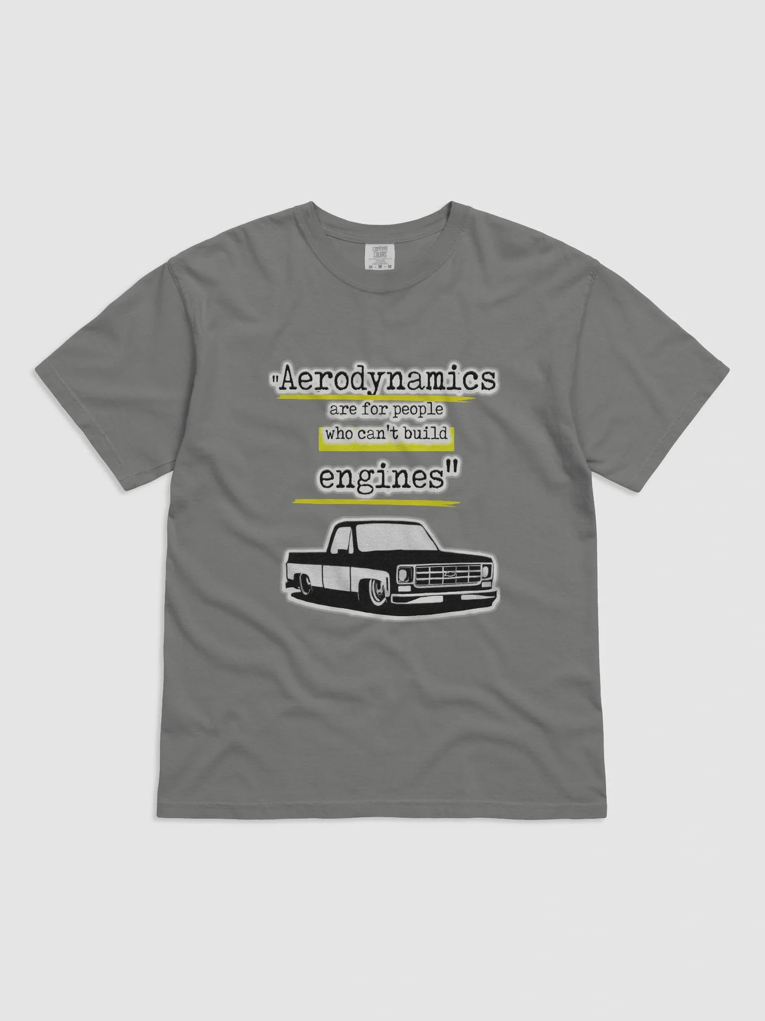 AERODYNAMICS FOR PPL CAN'T BUILD ENGINES TSHIRT product image (3)