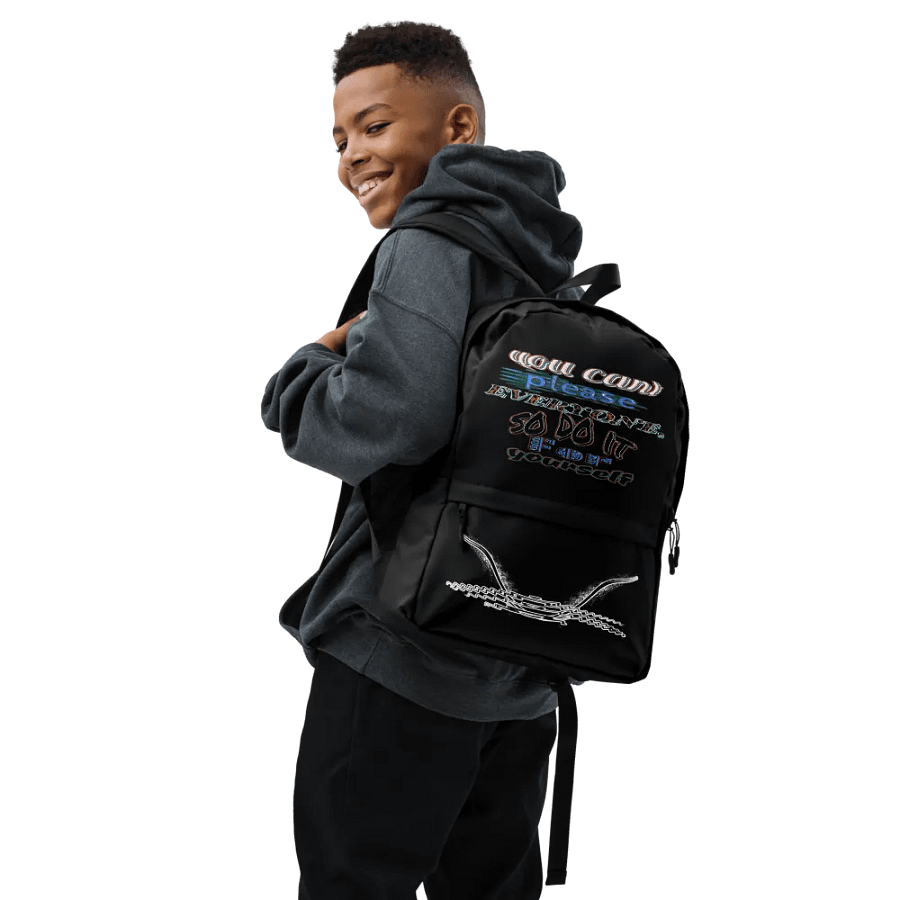 You Can't Please Everyone, So Do It For Yourself - Black - Backpack product image (7)