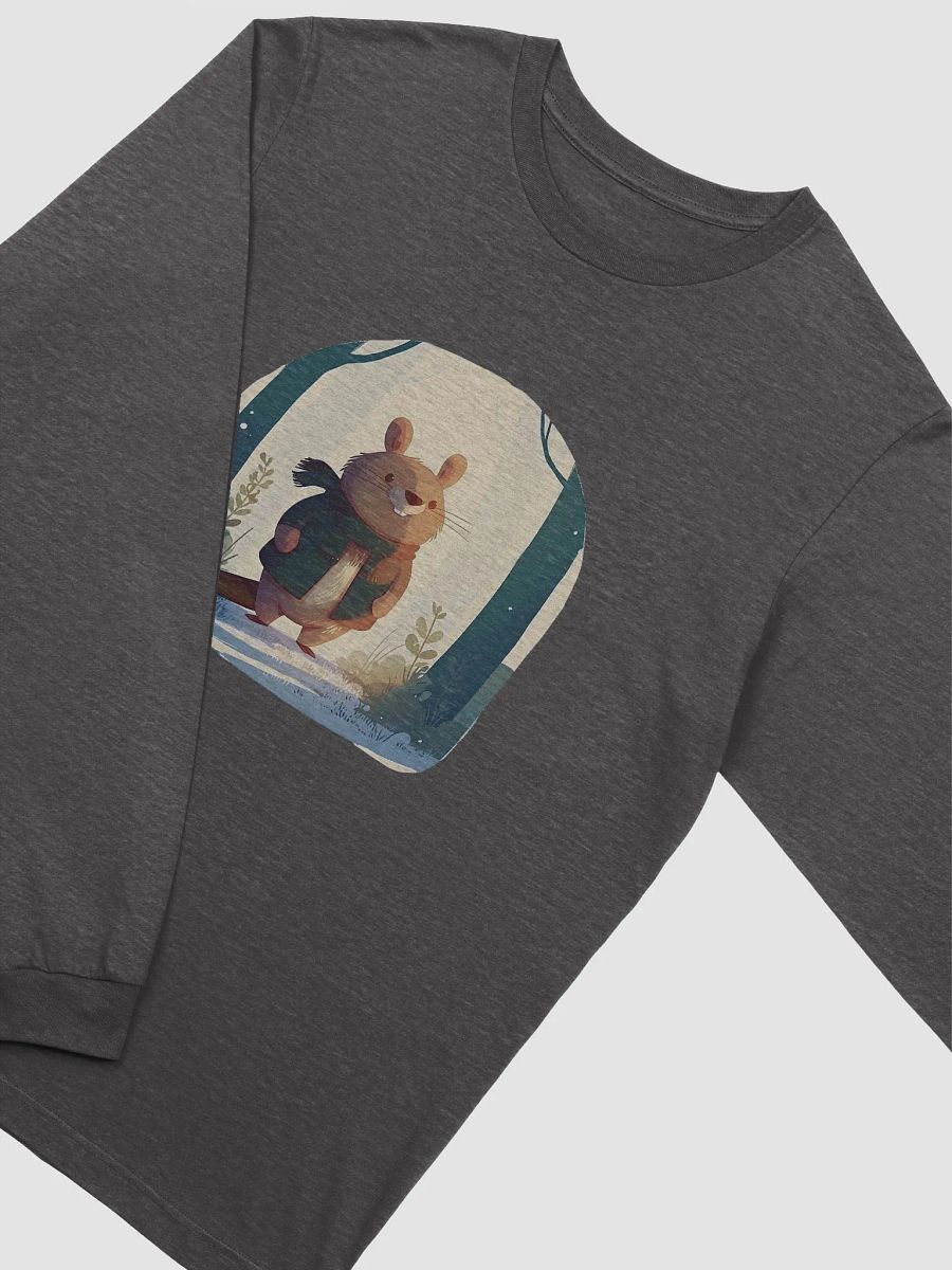 Cozy Winter Beaver Long Sleeve Tee product image (3)