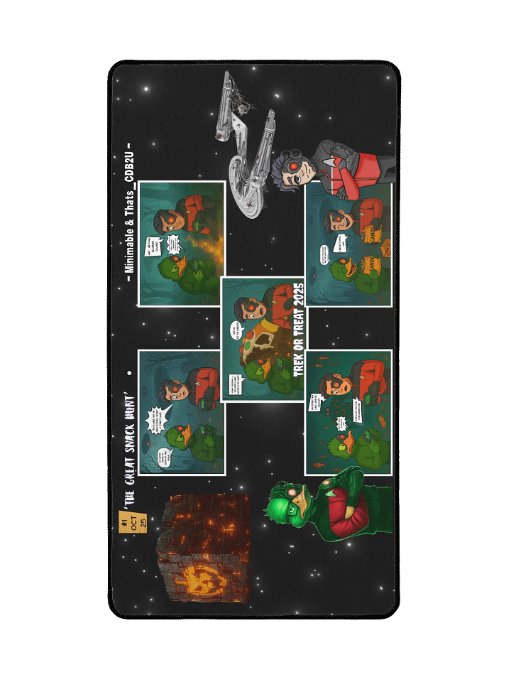 Mini x CDB2U Comic - Issue #1 - Deskmat product image (2)