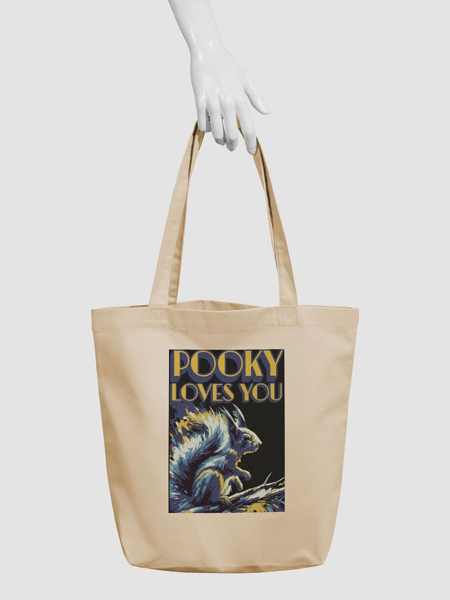 Pooky Loves You Eco-Friendly Tote Bag product image (3)